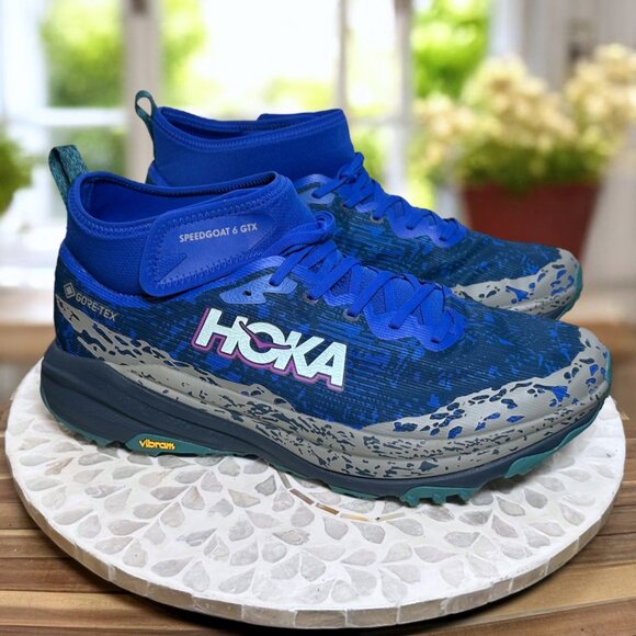HOKA Speedgoat 6 Mid GTX Men’s Size 15 Waterproof Trail Running Shoes GORE-TEX V - Picture 10 of 13